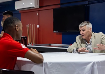 Assistant Commandant of the Marine Corps visited EUCOM and CENTCOM