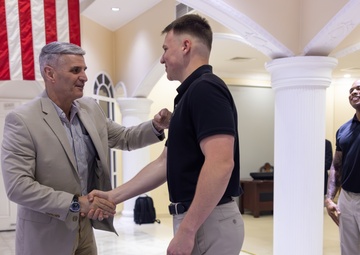 Assistant Commandant of the Marine Corps visited EUCOM and CENTCOM