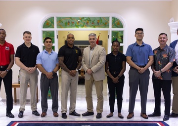 Assistant Commandant of the Marine Corps visited EUCOM and CENTCOM