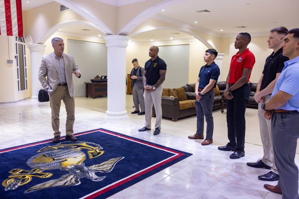Assistant Commandant of the Marine Corps visited EUCOM and CENTCOM