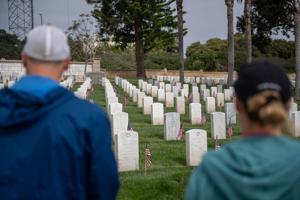 USS Theodore Roosevelt Memorial Day Service
