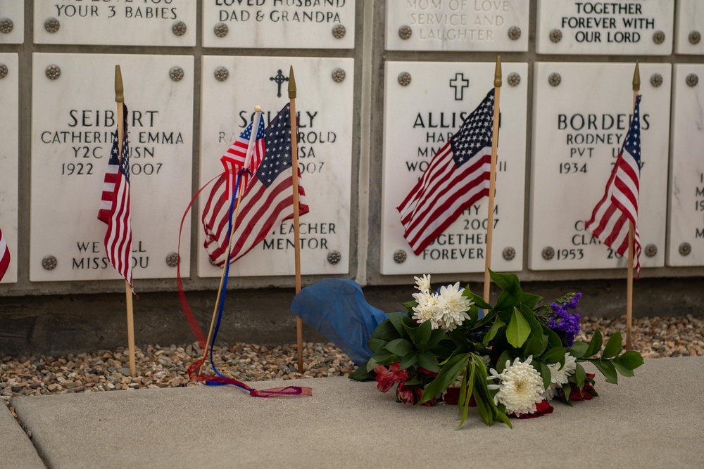 USS Theodore Roosevelt Memorial Day Service