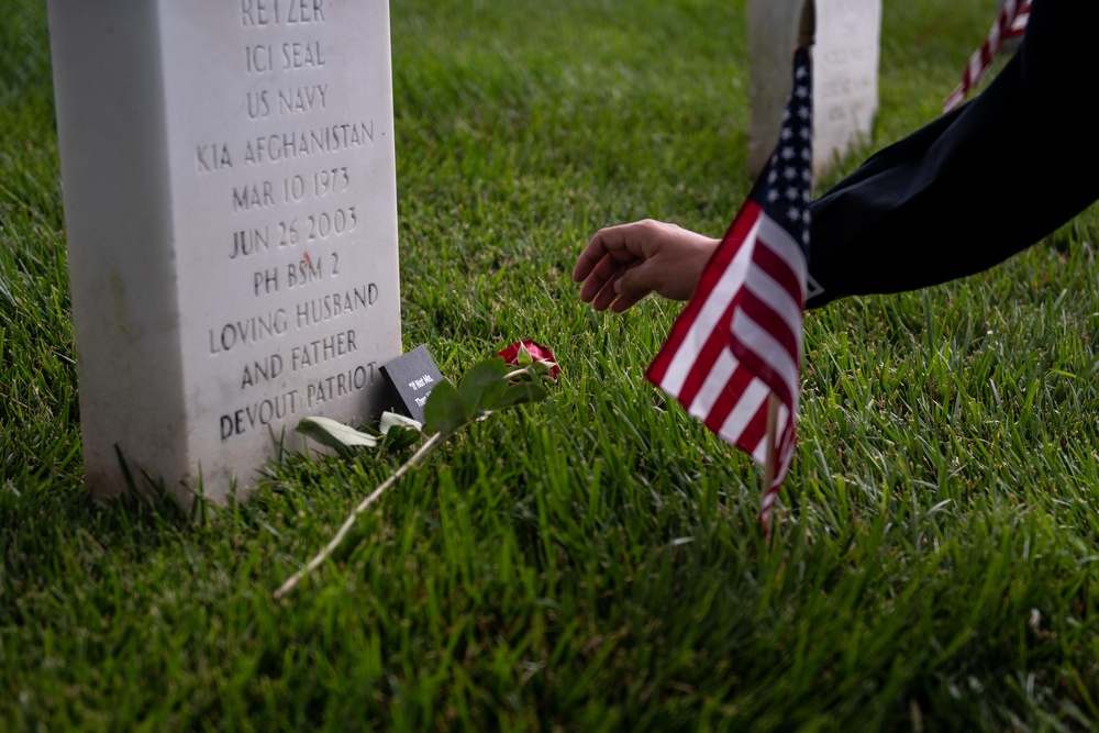 USS Theodore Roosevelt Memorial Day Service