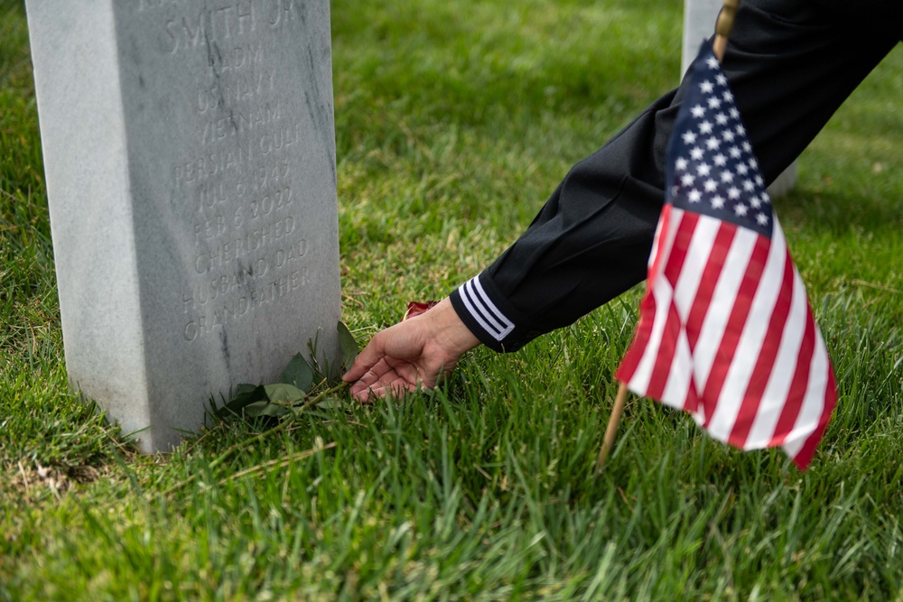USS Theodore Roosevelt Memorial Day Service