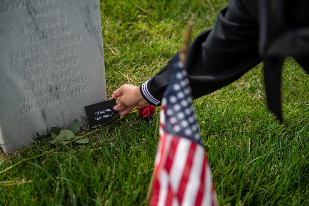 USS Theodore Roosevelt Memorial Day Service