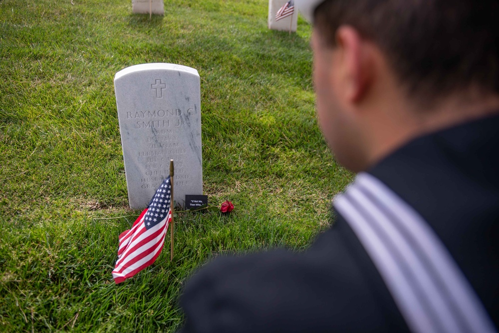USS Theodore Roosevelt Memorial Day Service