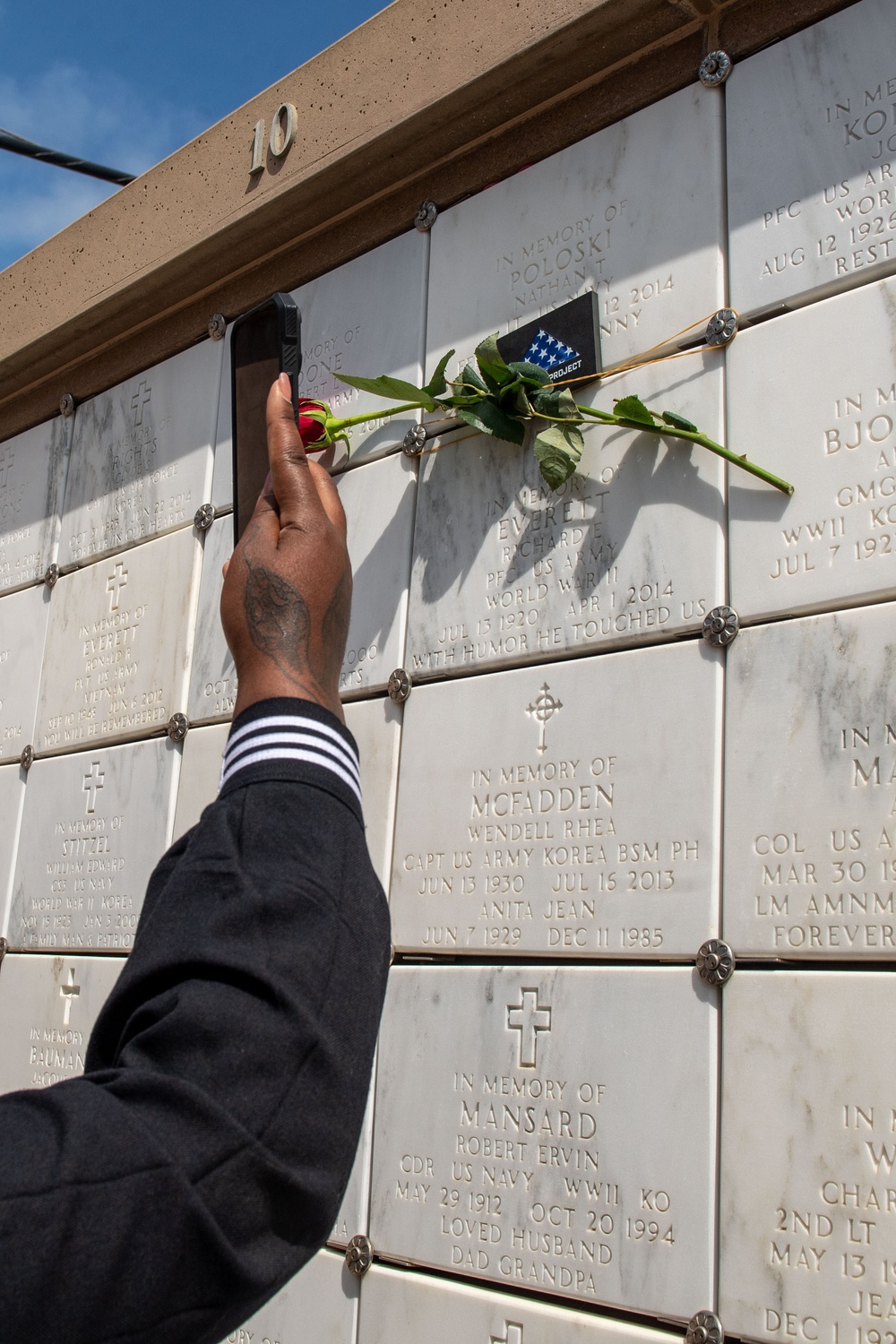 USS Theodore Roosevelt Memorial Day Service