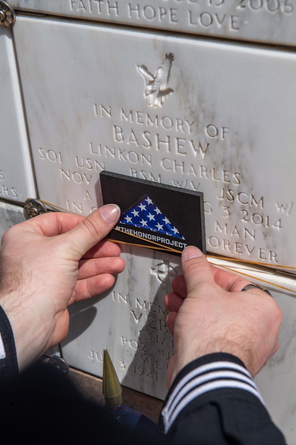 USS Theodore Roosevelt Memorial Day Service