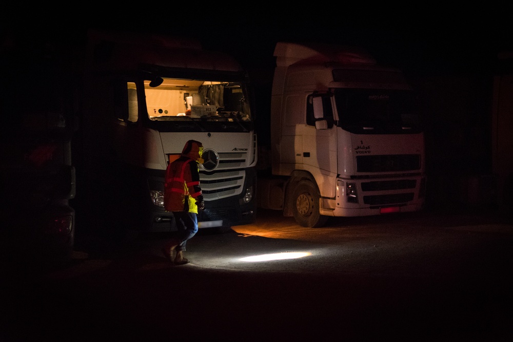 Coalition Members Resupply Outstations Within Combined Joint Operations Area