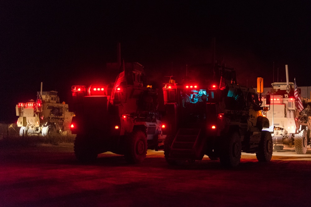 Coalition Members Resupply Outstations Within Combined Joint Operations Area