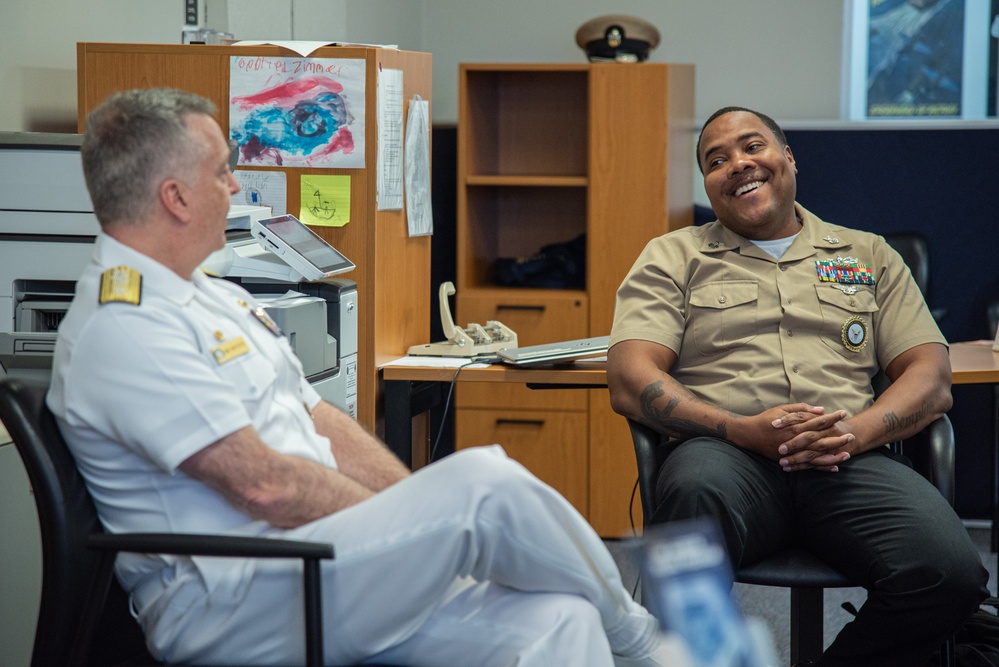 CNRC Visits Orlando Sailors, Speaks at FPEA