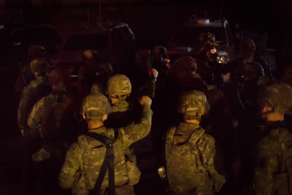 Coalition Members Resupply Outstations Within Combined Joint Operations Area