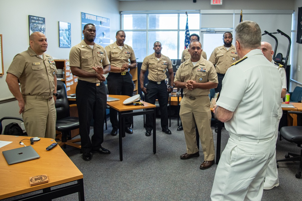 CNRC Visits Orlando Sailors, Speaks at FPEA