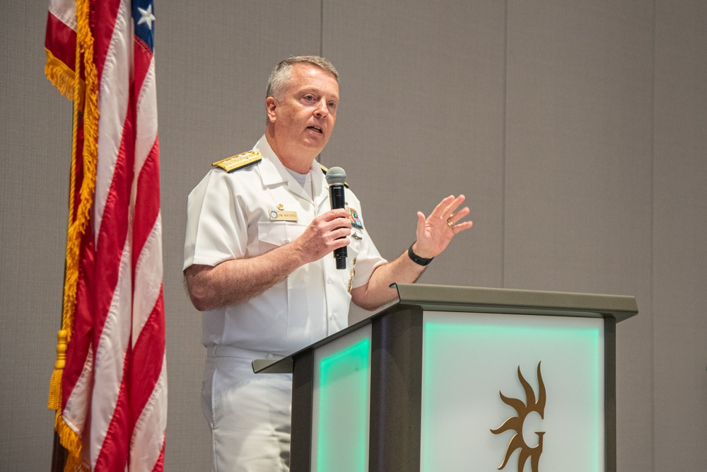CNRC Visits Orlando Sailors, Speaks at FPEA