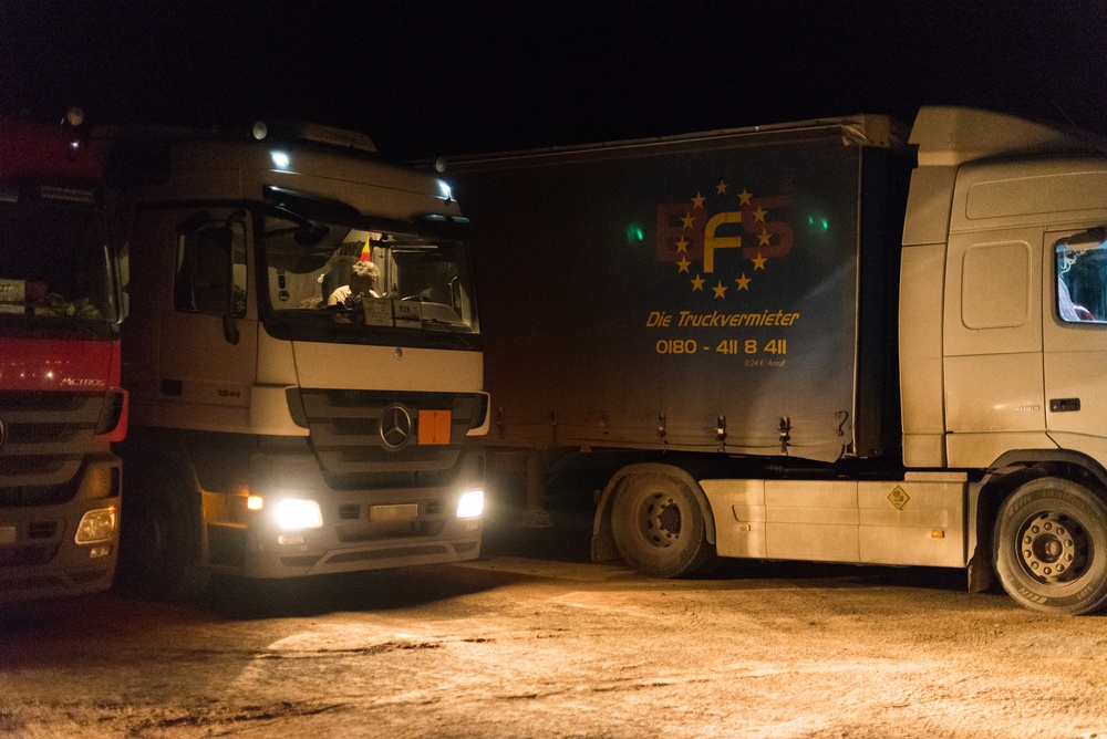 Coalition Members Resupply Outstations Within Combined Joint Operations Area