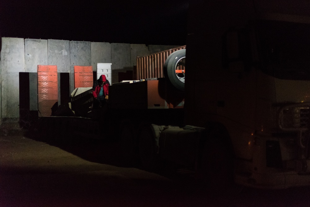 Coalition Members Resupply Outstations Within Combined Joint Operations Area