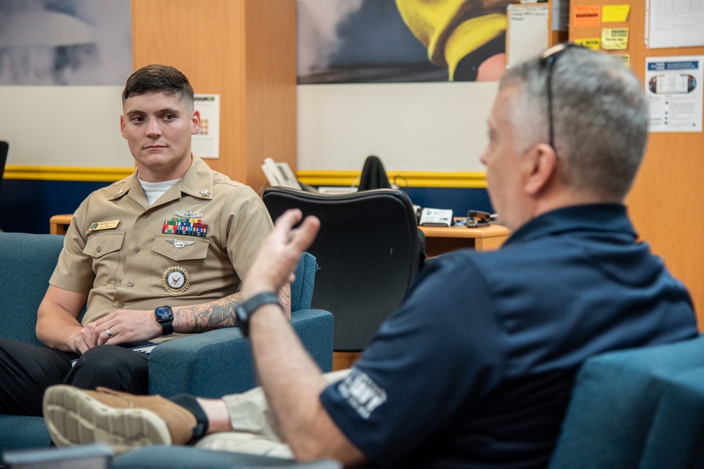 CNRC Visits Orlando Sailors, Speaks at FPEA