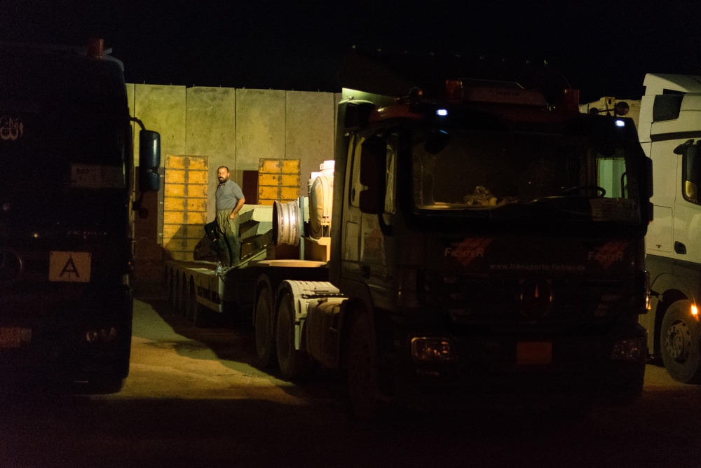 Coalition Members Resupply Outstations Within Combined Joint Operations Area