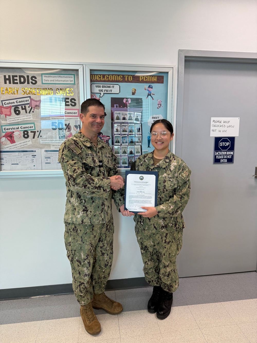 Upland Native Serving with Navy Medicine in Cuba Advances in Rank
