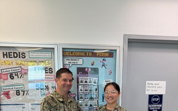 Upland Native Serving with Navy Medicine in Cuba Advances in Rank