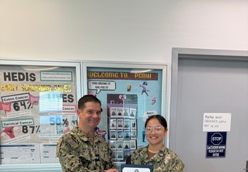 Upland Native Serving with Navy Medicine in Cuba Advances in Rank