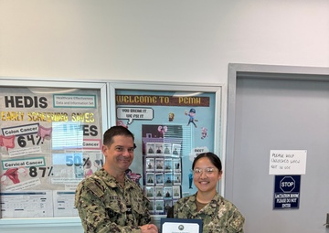 Upland Native Serving with Navy Medicine in Cuba Advances in Rank