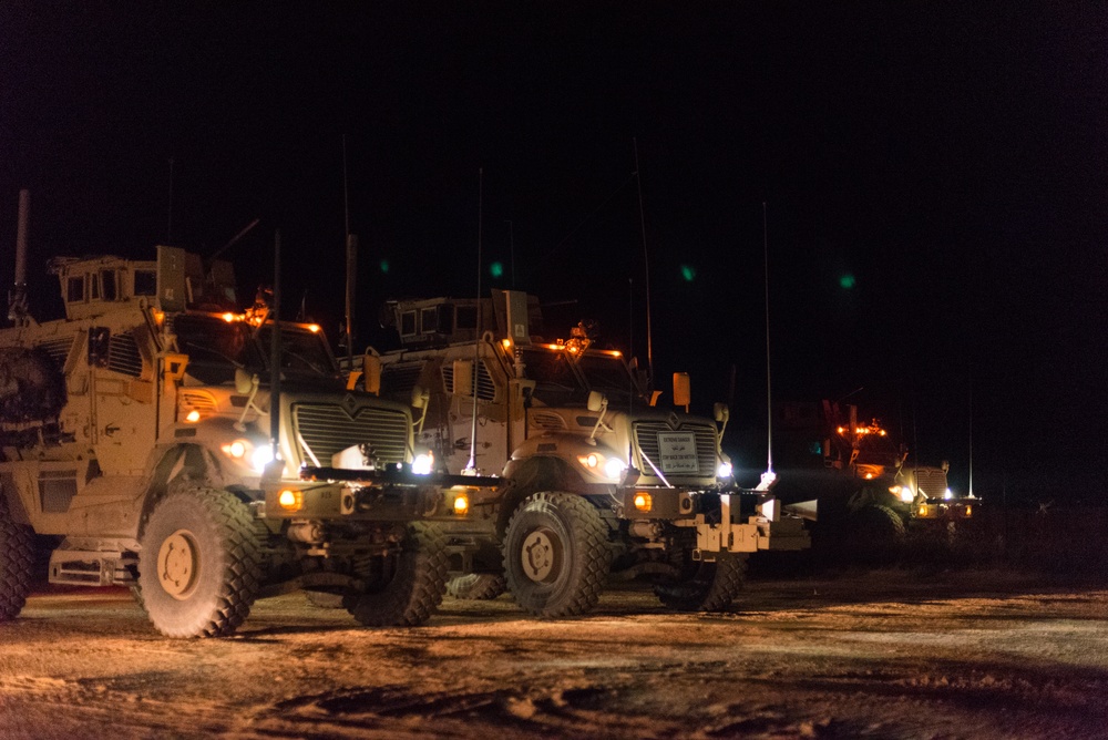 Coalition Members Resupply Outstations Within Combined Joint Operations Area