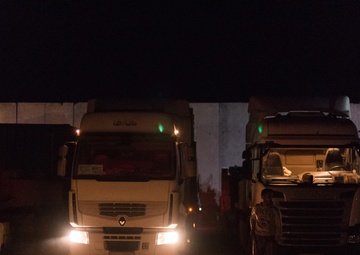 Coalition Members Resupply Outstations Within Combined Joint Operations Area