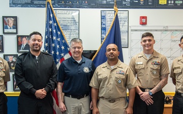 CNRC Visits Orlando Sailors, Speaks at FPEA