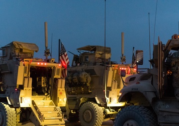 Coalition Members Resupply Outstations Within Combined Joint Operations Area