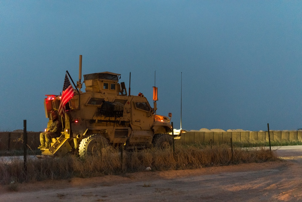 Coalition Members Resupply Outstations Within Combined Joint Operations Area