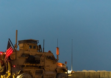 Coalition Members Resupply Outstations Within Combined Joint Operations Area