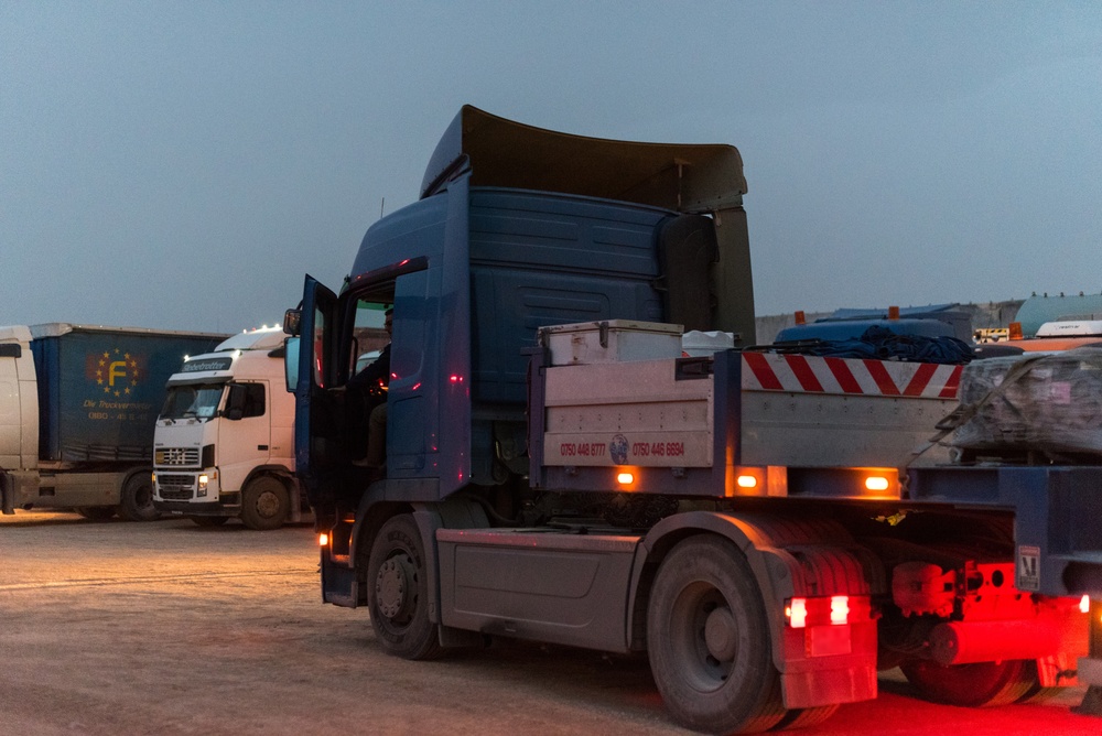 Coalition Members Resupply Outstations Within Combined Joint Operations Area