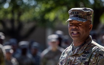 15th Finance receives coins from Lt. Gen. Kevin Admiral