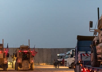 Coalition Members Resupply Outstations Within Combined Joint Operations Area