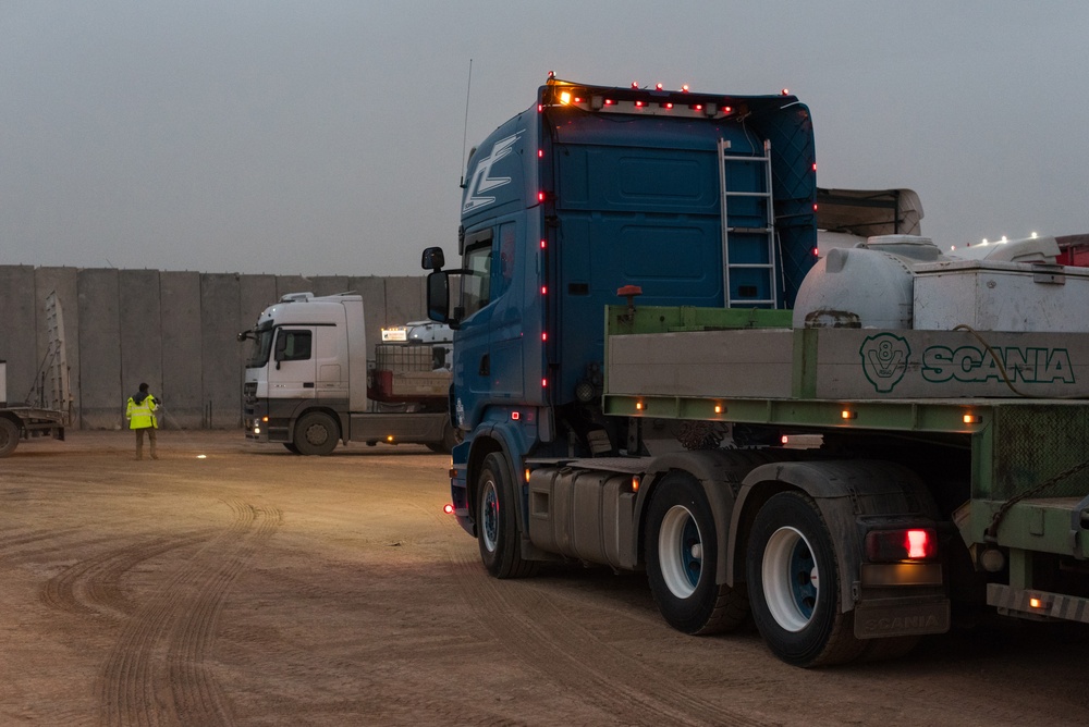 Coalition Members Resupply Outstations Within Combined Joint Operations Area