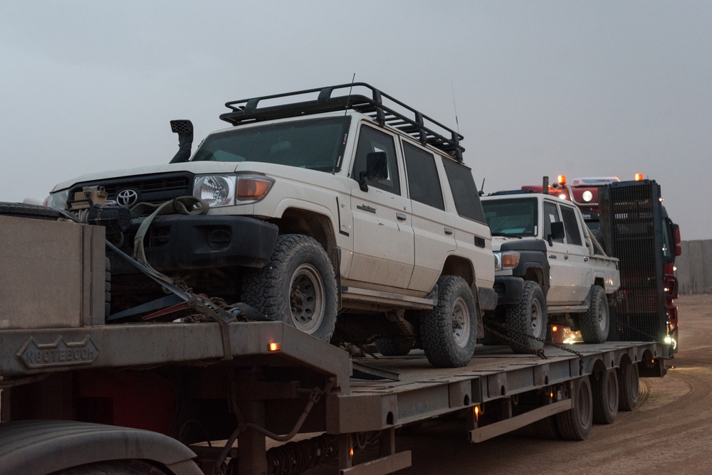 Coalition Members Resupply Outstations Within Combined Joint Operations Area