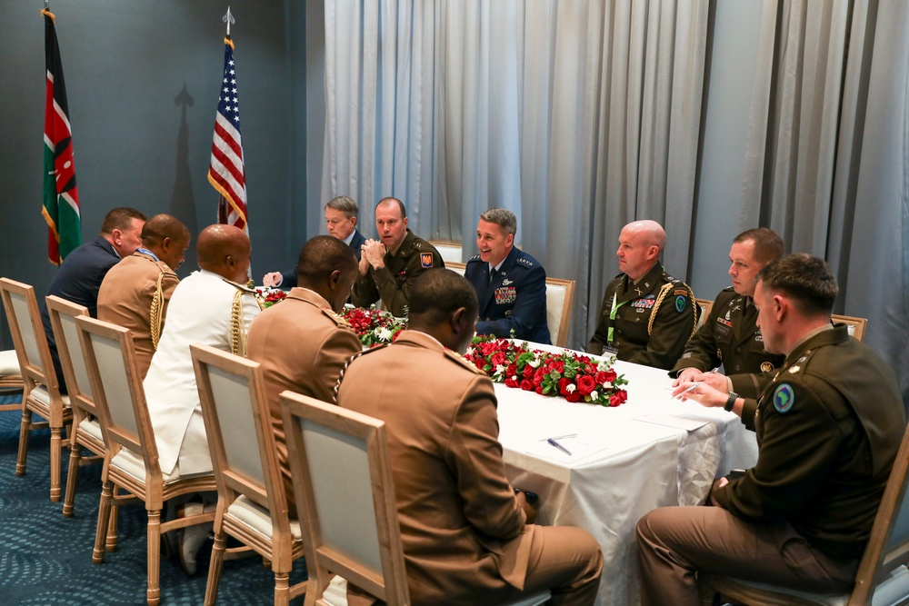 Nordhaus holds bilateral engagement with Kenya's chief of Defence Forces
