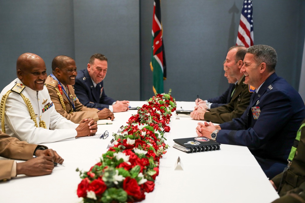 Nordhaus holds bilateral engagement with Kenya's chief of Defence Forces