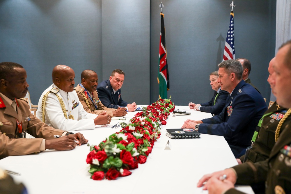 Nordhaus holds bilateral engagement with Kenya's chief of Defence Forces
