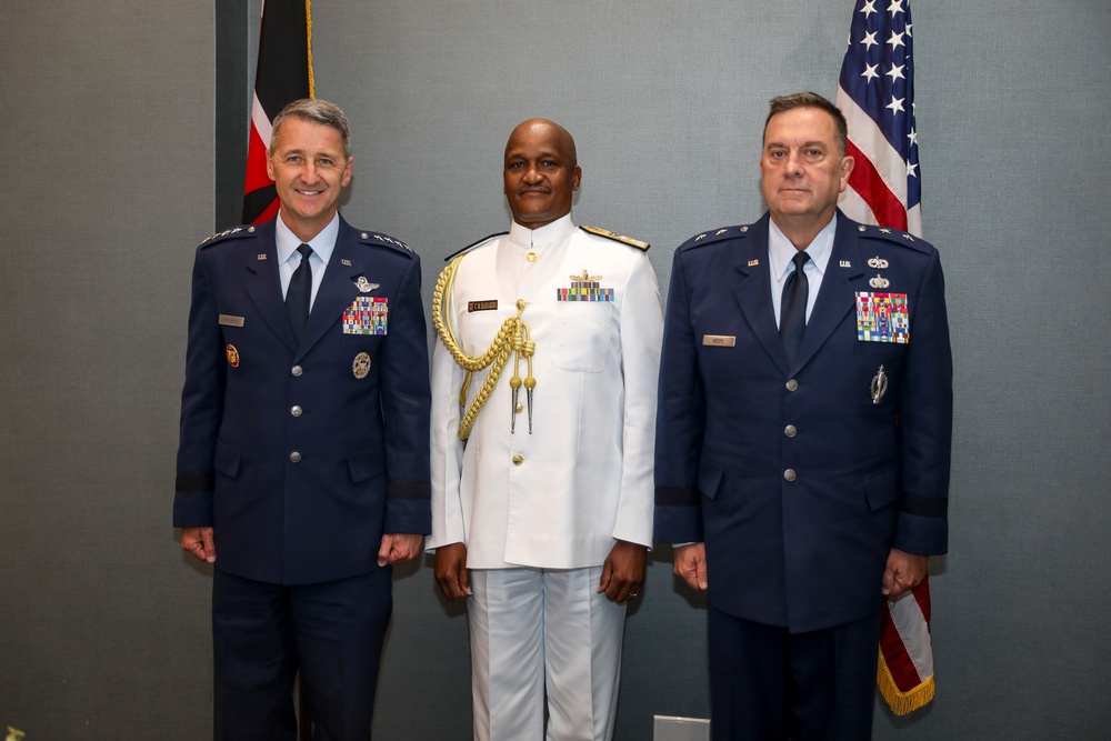 Nordhaus holds bilateral engagement with Kenya's chief of Defence Forces