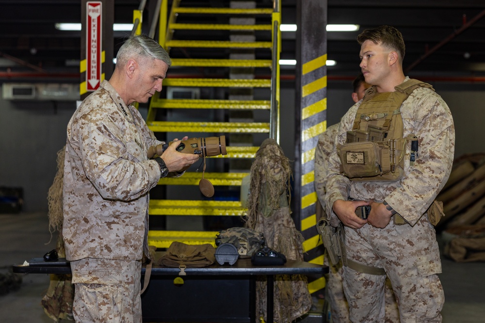 Assistant Commandant of the Marine Corps visited EUCOM and CENTCOM