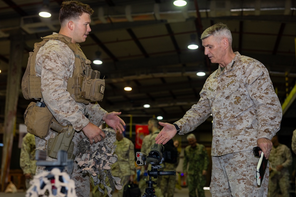 Assistant Commandant of the Marine Corps visited EUCOM and CENTCOM