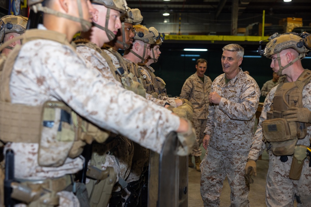 Assistant Commandant of the Marine Corps visited EUCOM and CENTCOM