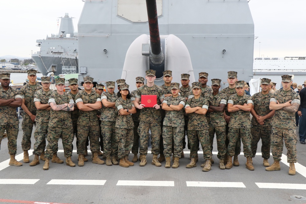 USS Chosin Promotion