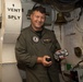 USS John C. Stennis (CVN 74) Executive Officer tours the ship during cleaning stations.