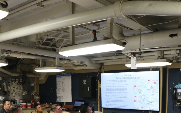 USS Chosin Hosts the Chosin Few