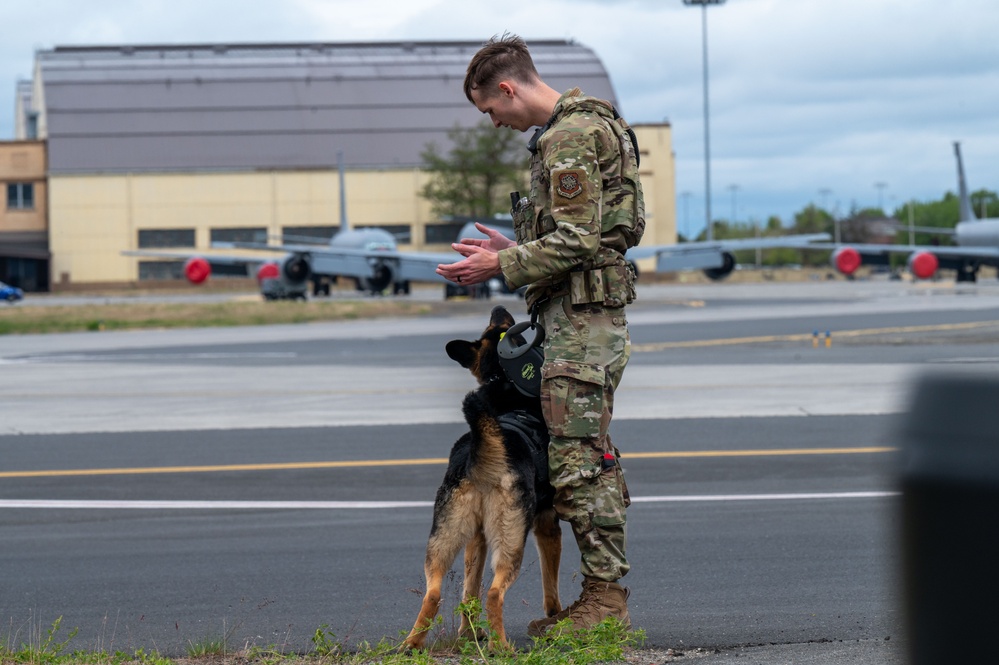 Fairchild participates in a total force readiness exercise