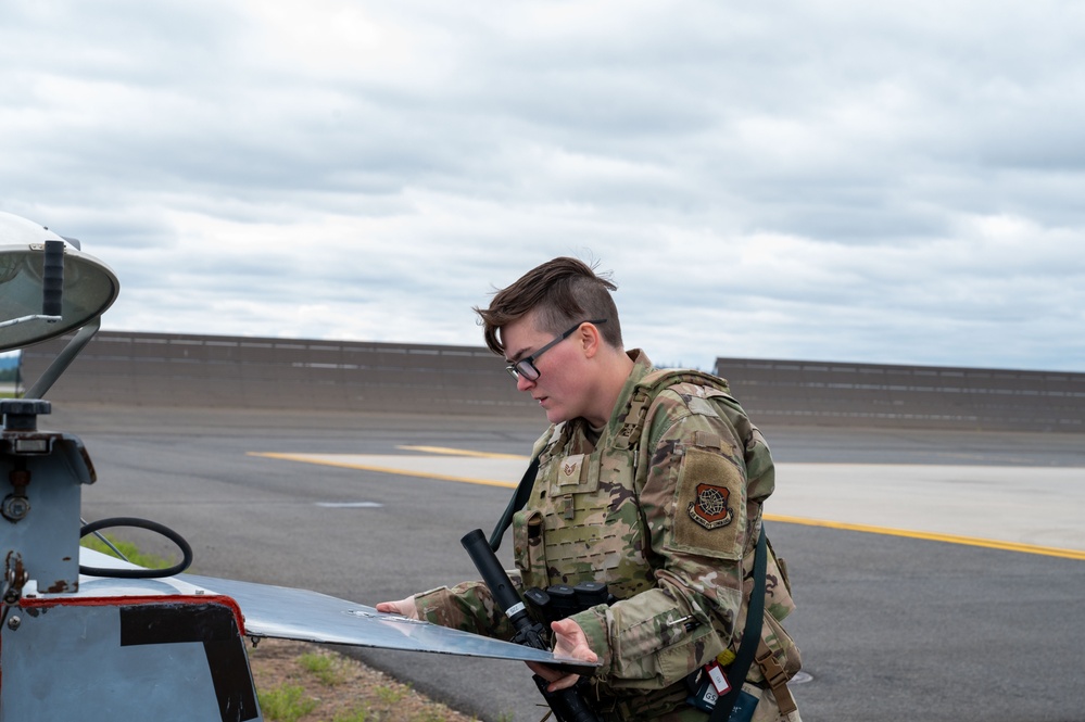 Fairchild participates in a total force readiness exercise