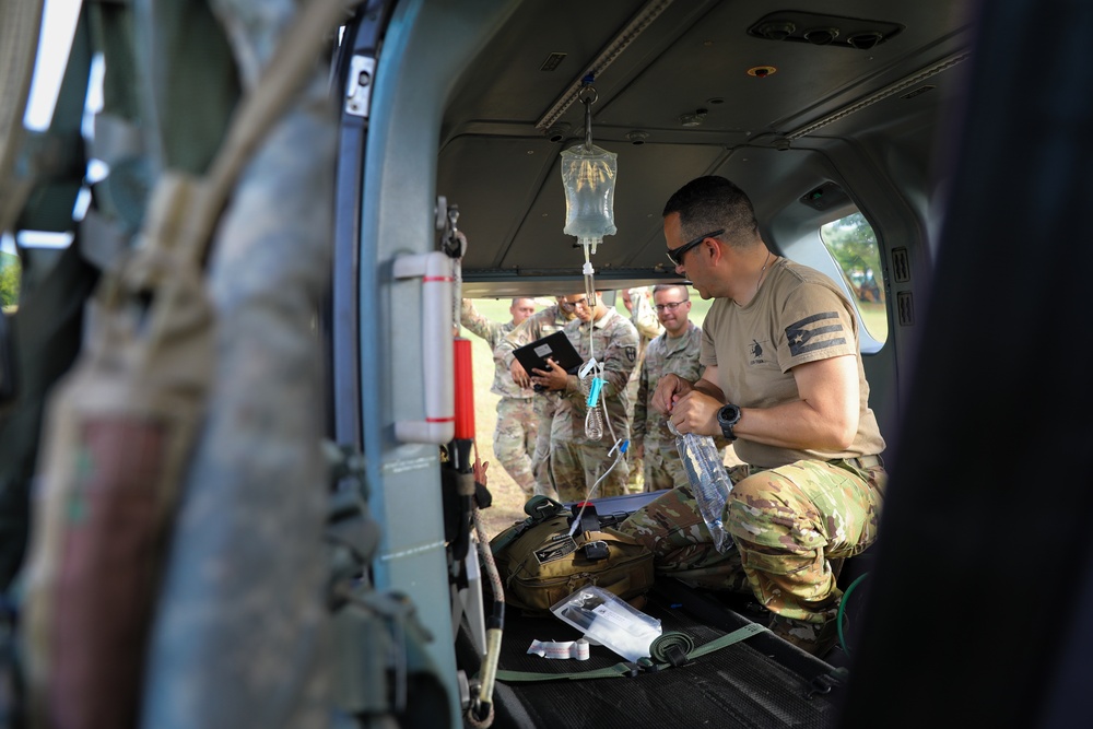 PRARNG Aviation Conducts 9-Line MEDEVAC Training